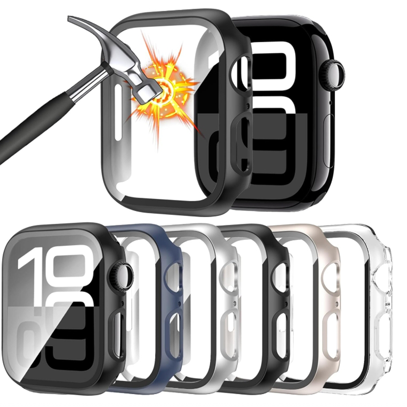 Smartwatch Band Accessories - Temperli Cam + Kılıf Apple Watch