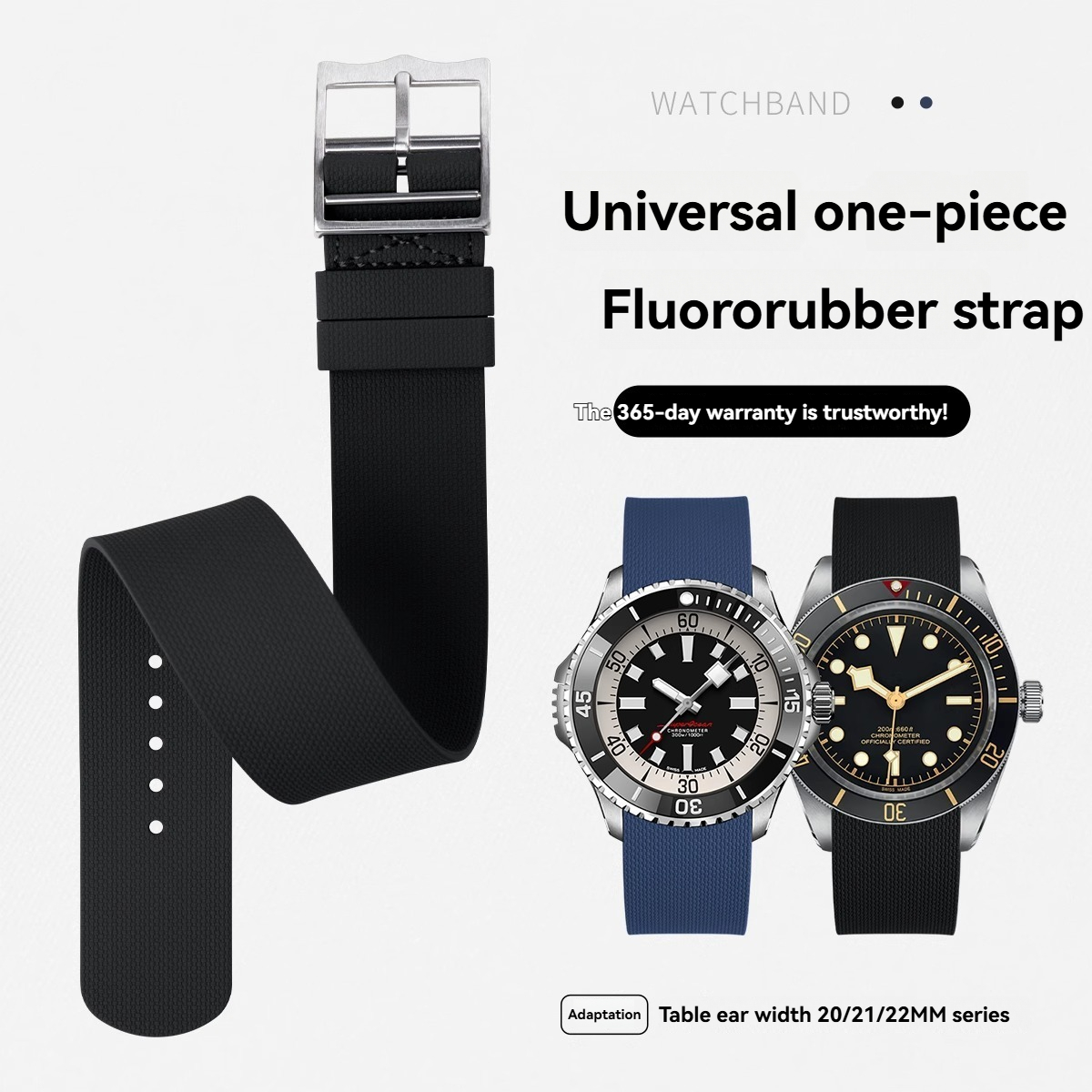 Nylon Nato Strap - 20mm 21mm 22mm Tudor Omega Evrensel