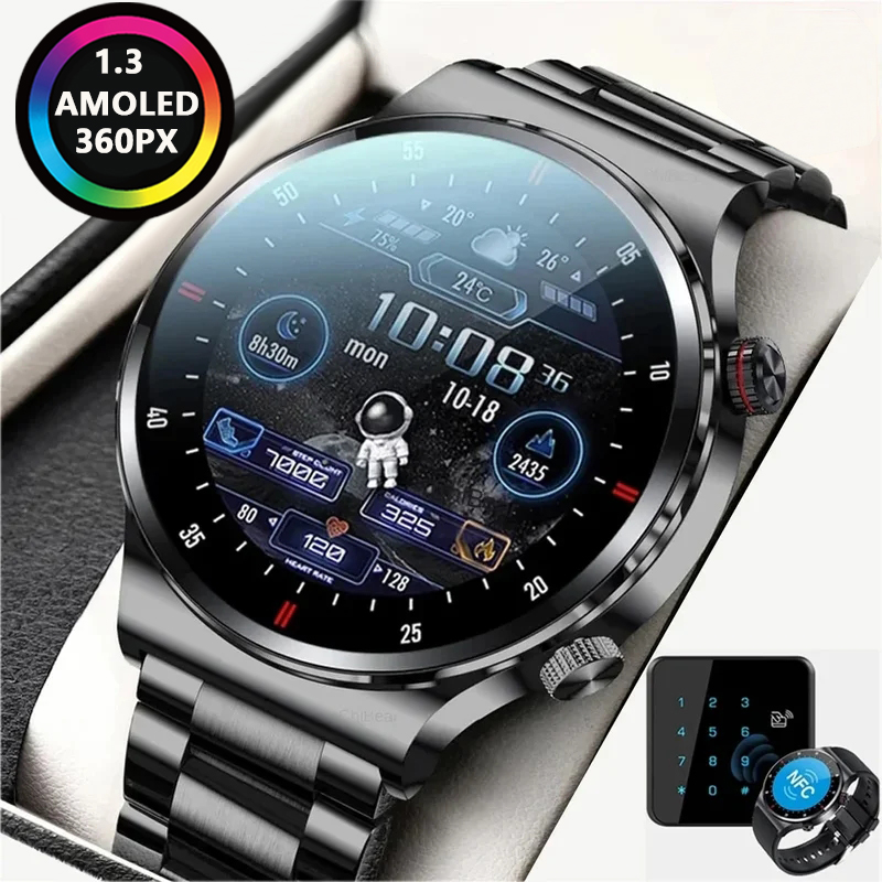 Smartwatch Custom - GPS EKG+PPG Bluetooth Çağrı Özellikli Akıllı