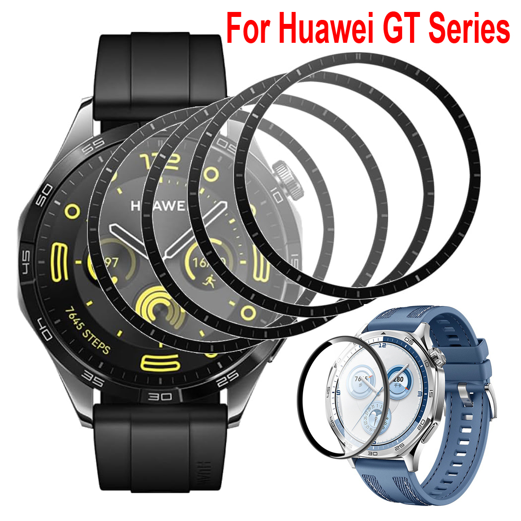 Watch Face Protector - Huawei için 3D Film izle GT5Pro