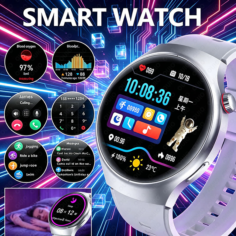 Smartwatch M Active - 2026 Akıllı Saat Çoklu Spor Modu