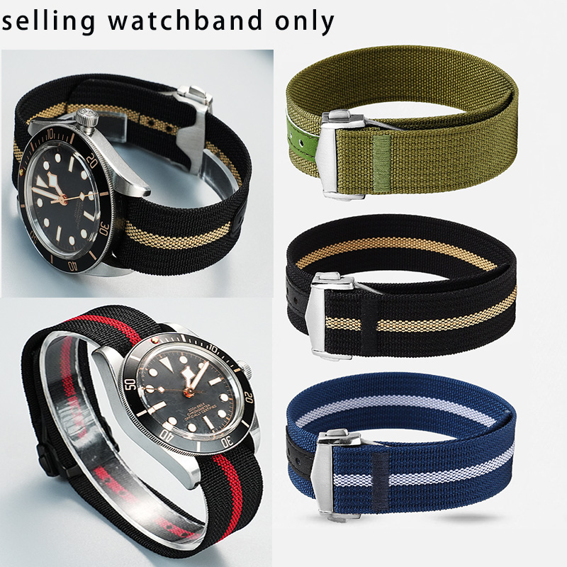 Nylon Nato Strap - Yeni tasarım entegre tuval saat kayışı
