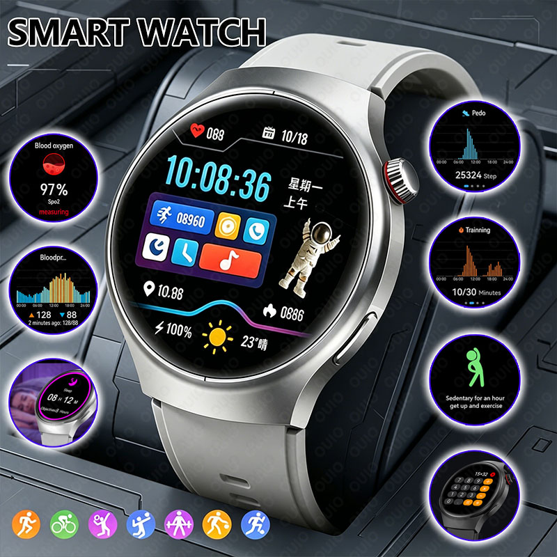 Smartwatch M Active - 2026 Erkekler Akıllı Saat Çoklu Spor