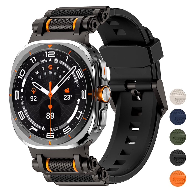Silicone Band Replacement - Samsung Galaxy Watch Ultra 2025 için