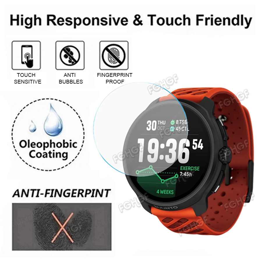 Smart Watch Accessories - Temperli Cam Koruyucu Film Guard Suunto