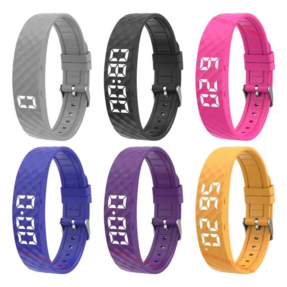 Android Smartwatch Accessories - Titreşimli Çalar Saatli Saat Ağır Uyuyanlar