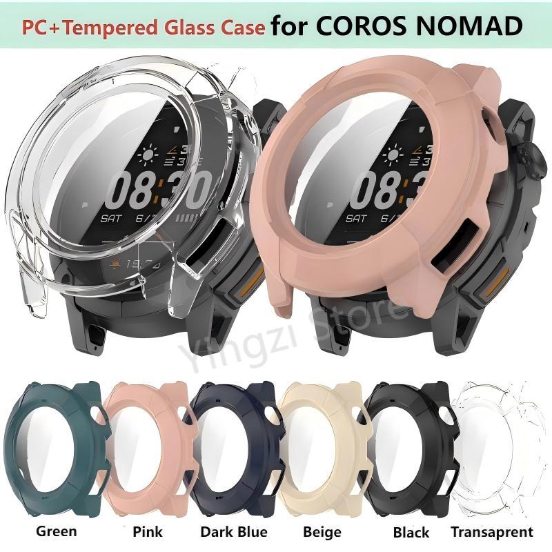 Android Smartwatch Accessories - PC + Temperli Cam Kılıf COROS