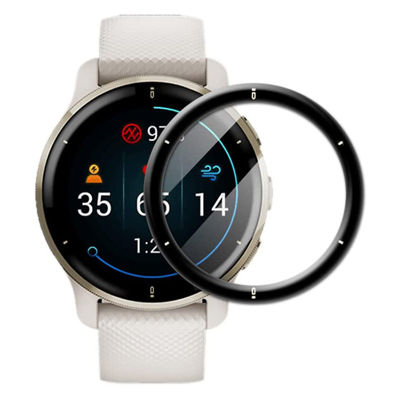 Garmin Smartwatch Accessories - 3D Kavisli Kenar koruyucu film Garmin