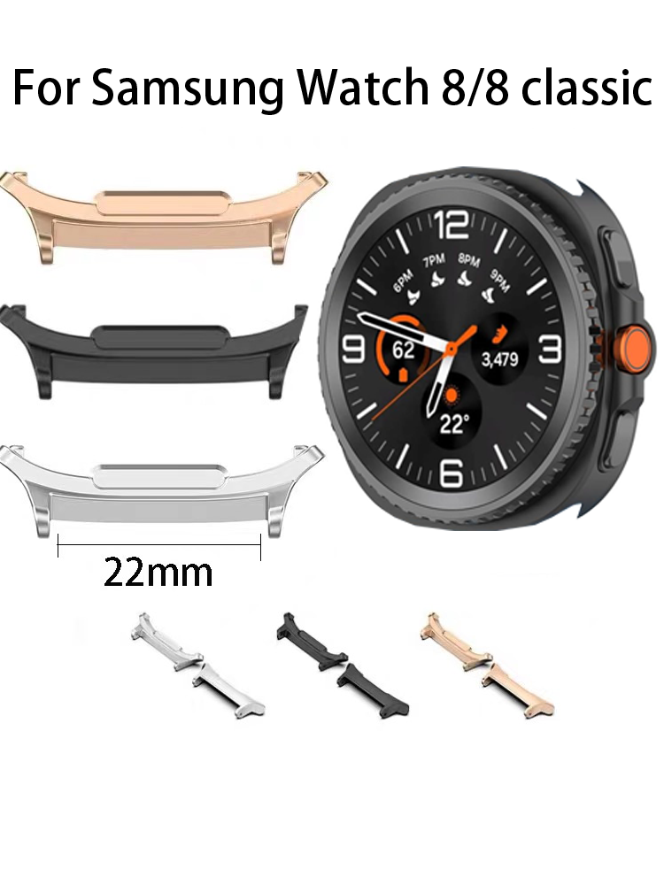 Smartwatch Band Accessories - 22mm Kordonlu Saat Konektörü samsung Izle