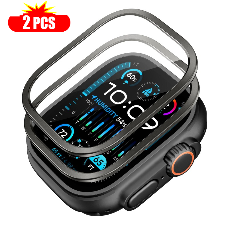 Watch Face Protector - 2 adet Temperli Cam Apple Watch