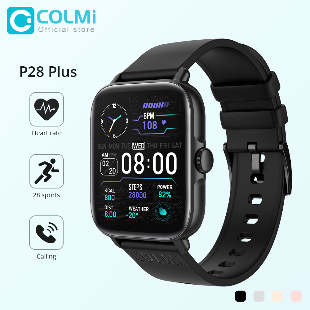 Smartwatch X12 - COLMI P28 Artı Bluetooth Çağrı Cevaplama