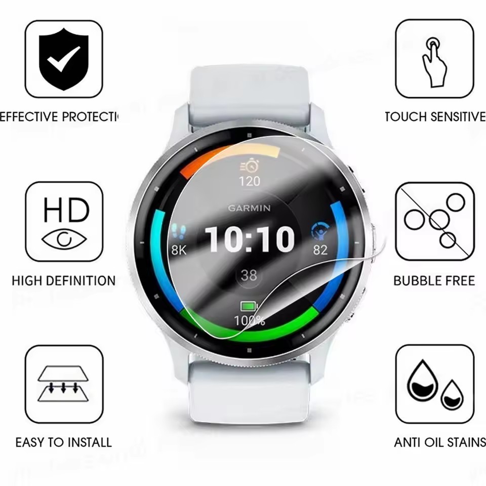 1-5 Adet Garmin Venu 3 3s 2 2s - Watch Face Protector incelemesi ve fiyatı