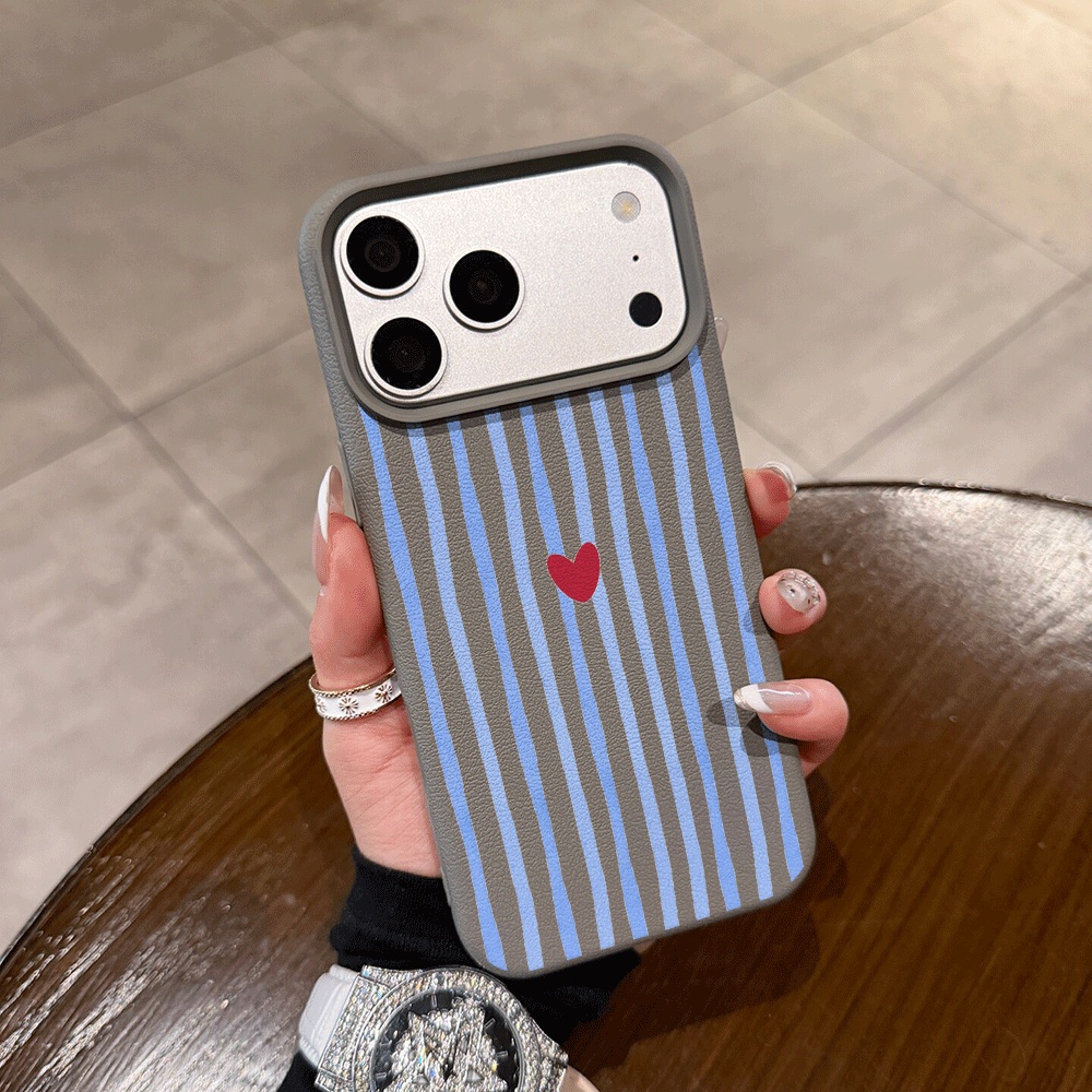 Dikey Çizgili Kalp Desenli Tel - Apple Iphone 15 incelemesi ve fiyatı