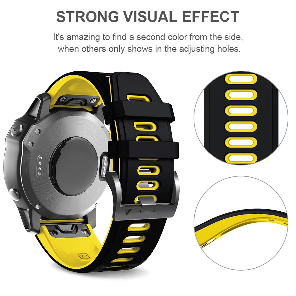 Yedek saat kayışı 22mm 26mm iç - Silicone Band Replacement incelemesi ve fiyatı