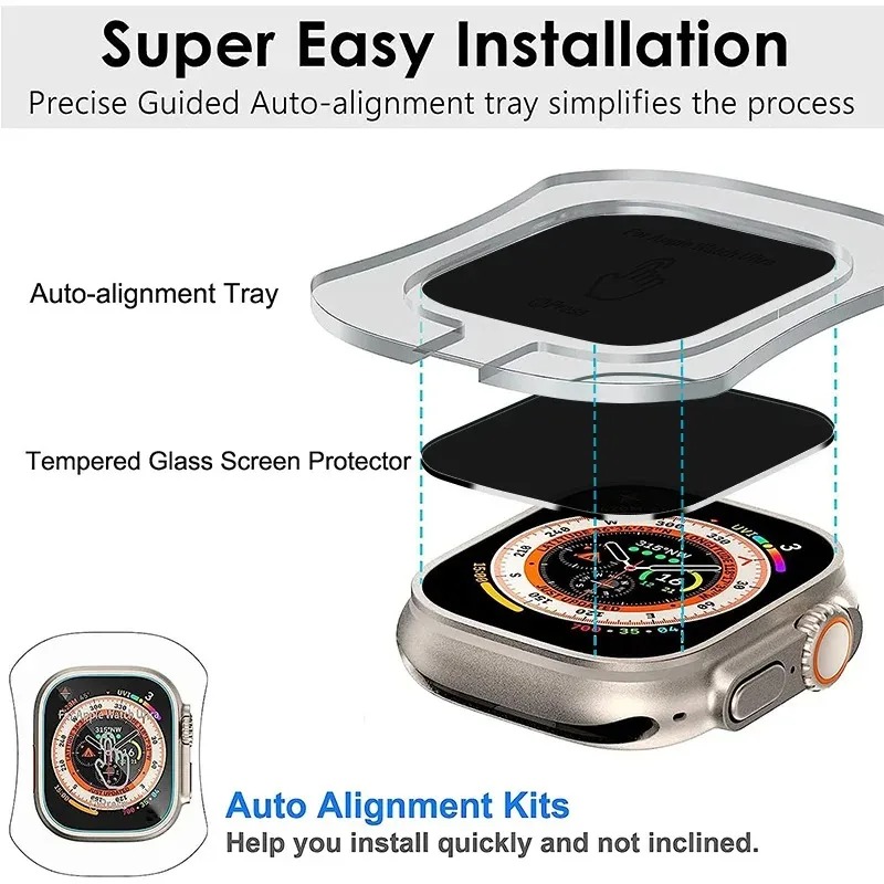 Apple Watch Ultra2/3 için Temp - Watch Face Protector incelemesi ve fiyatı