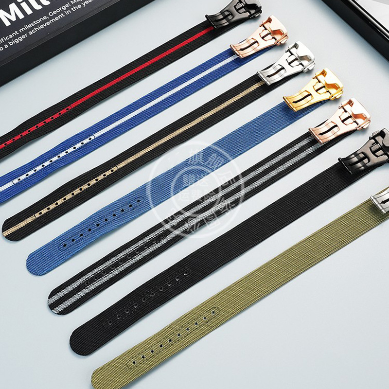 Yeni tasarım entegre tuval saa - Nylon Nato Strap incelemesi ve fiyatı