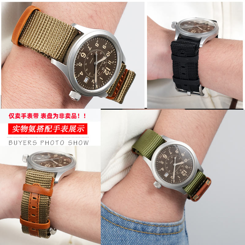 20 MM 22 MM erkek Açık Kumaş s - Nylon Nato Strap incelemesi ve fiyatı