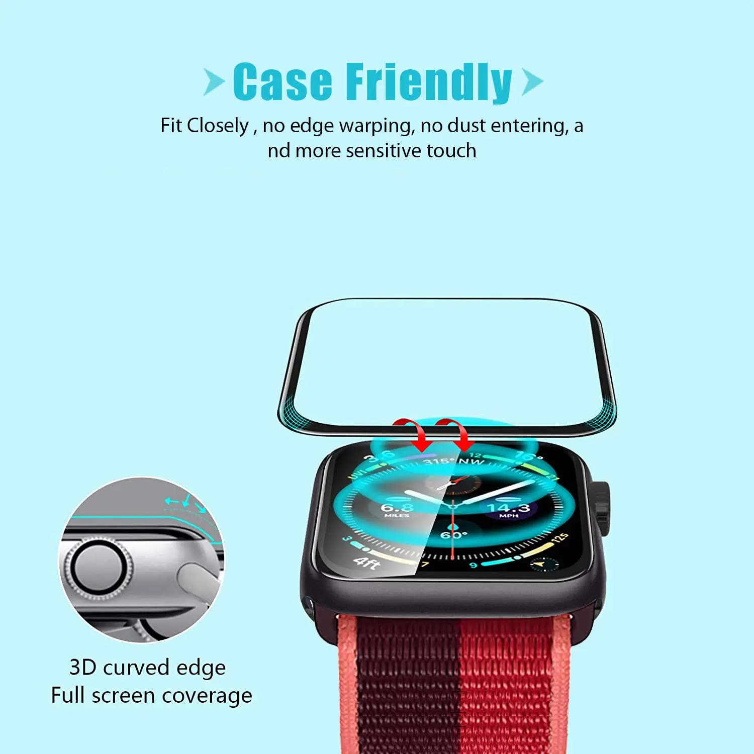 Ekran Koruyucu 3D Temperli Cam - Watch Face Protector incelemesi ve fiyatı
