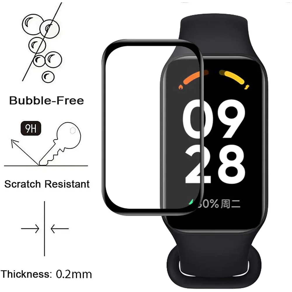 1-3 adet 3D Kompozit Film Redm - Smartwatch Band Accessories incelemesi ve fiyatı