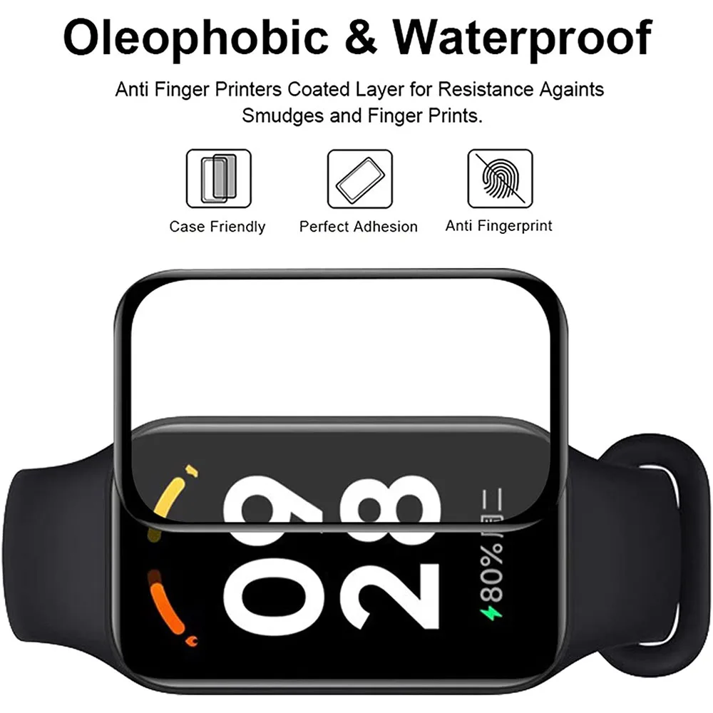 1-3 adet 3D Kompozit Film Redm - Smartwatch Band Accessories incelemesi ve fiyatı