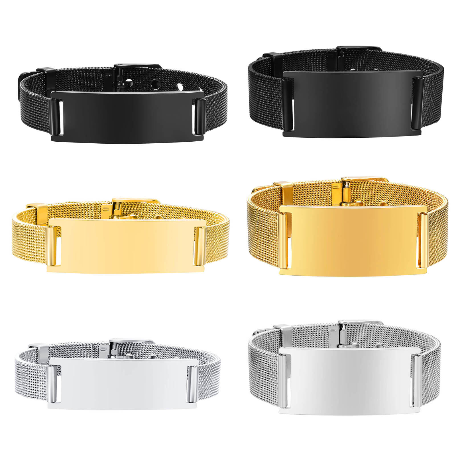 Kadın erkek için kişiselleştir - Stainless Mesh Band incelemesi ve fiyatı