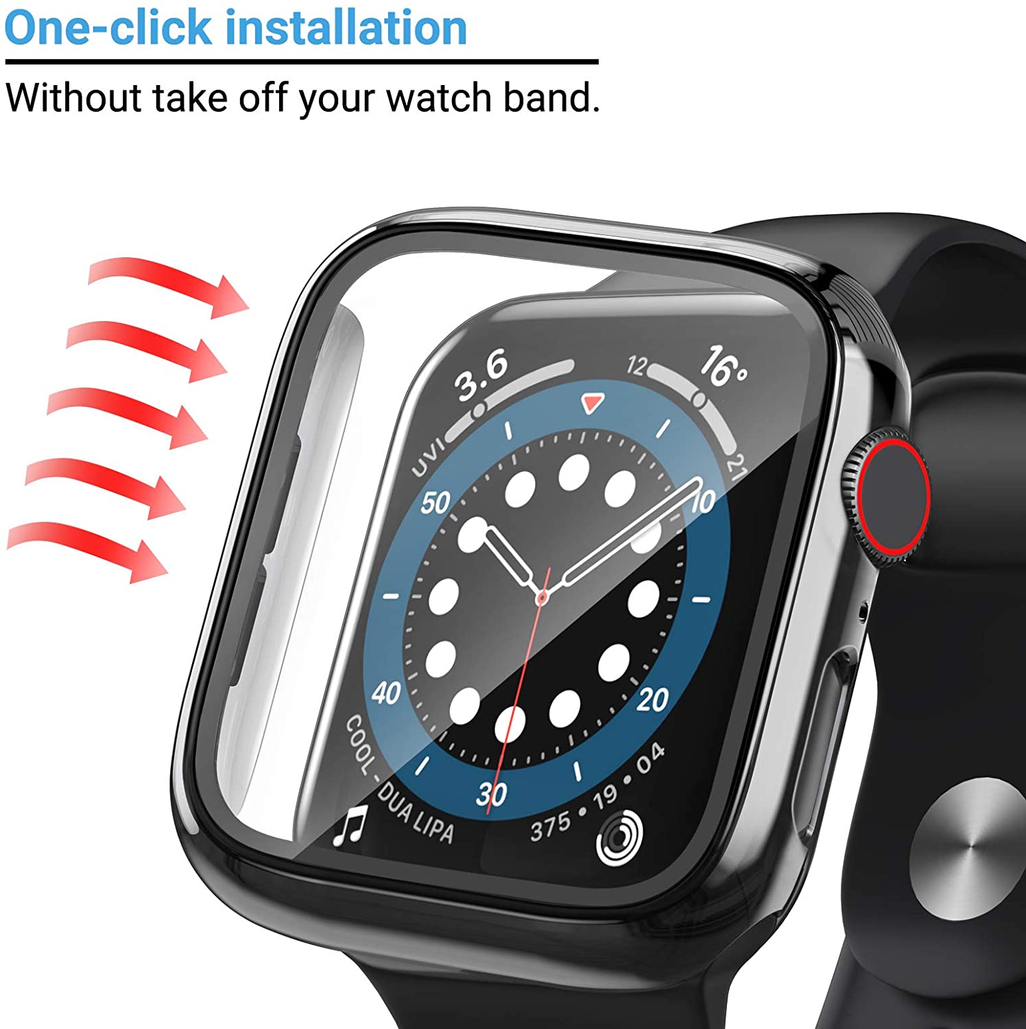 Cam + kapak Apple Watch Kılıfı - Smartwatch Band Accessories incelemesi ve fiyatı
