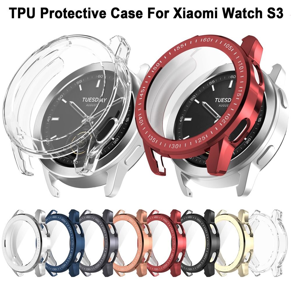 Yeni Tam Kapak TPU Kılıf Tampo - Xiaomi Smartwatch S3 Accessories incelemesi ve fiyatı