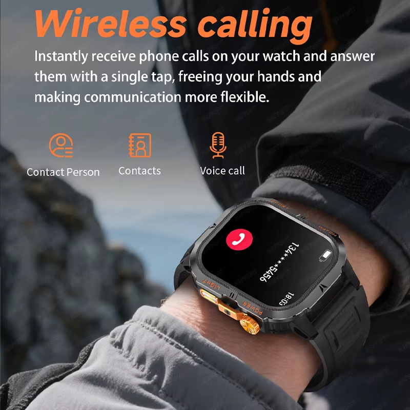 2026 Sağlam Askeri Akıllı Saat - Smartwatch M Active incelemesi ve fiyatı