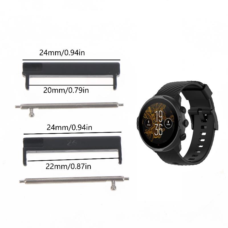 1 çift 24mm ila 22mm/20mm Bile - Smart Watch Accessories incelemesi ve fiyatı