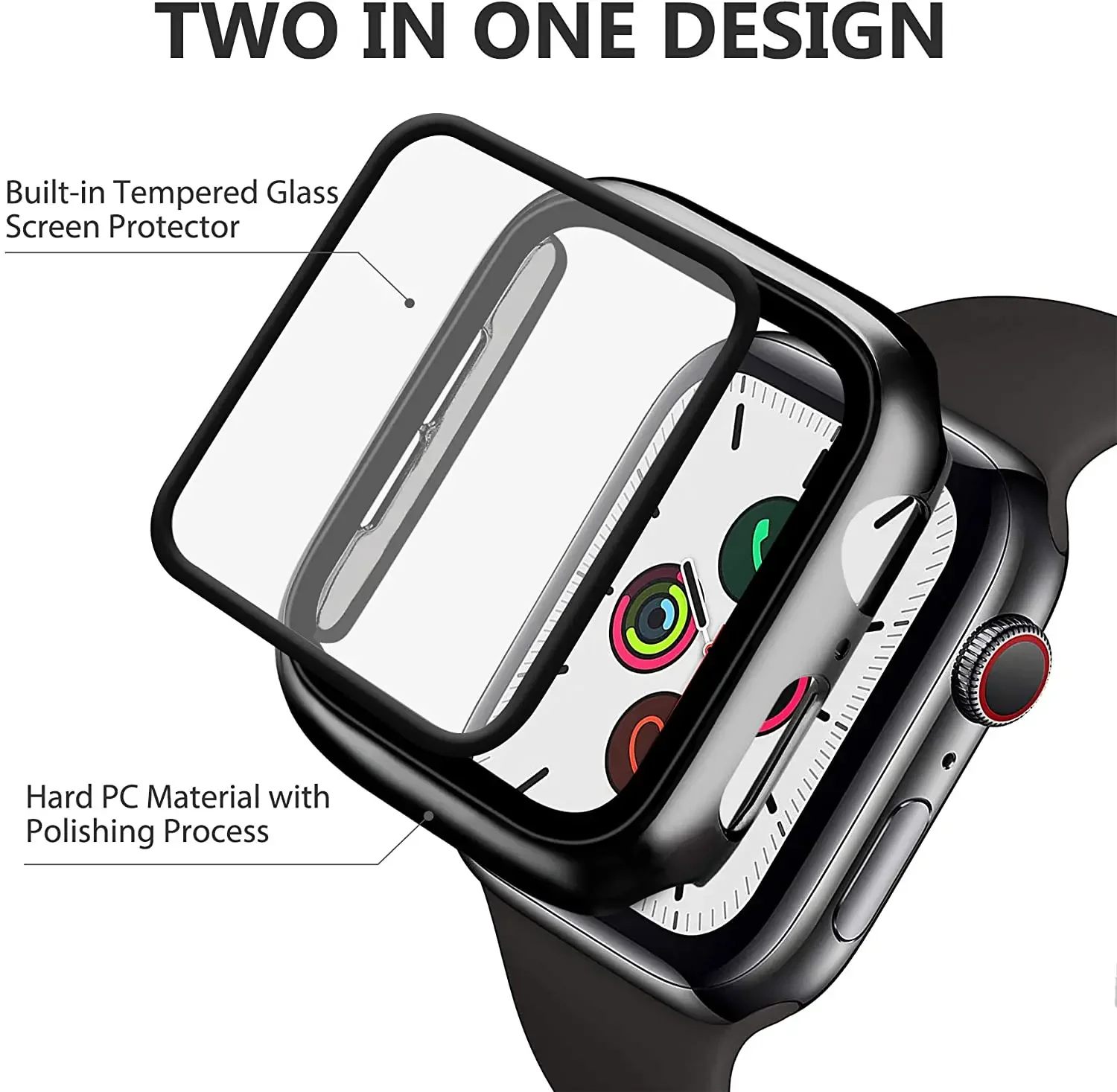 Temperli Cam + kapak Apple Wat - Garmin Smartwatch Accessories incelemesi ve fiyatı