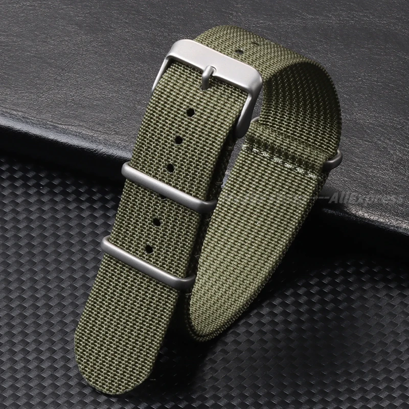 Nervürlü naylon saat kayışı 18 - Nylon Nato Strap incelemesi ve fiyatı