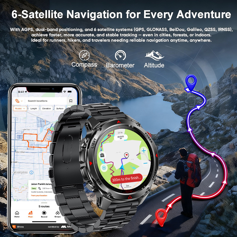 T-Rex 3 Pro Askeri Sınıf AGPS  - Smartwatch Nexus incelemesi ve fiyatı