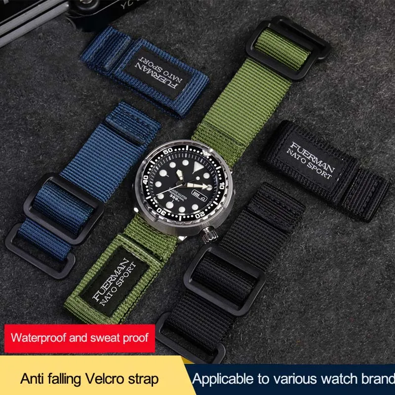Sıcak üst naylon Nato saat kay - Nylon Nato Strap incelemesi ve fiyatı