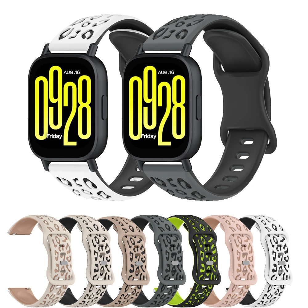 Silikon Leopar Kayış Xiaomi İz - Xiaomi Smartwatch S3 Accessories incelemesi ve fiyatı