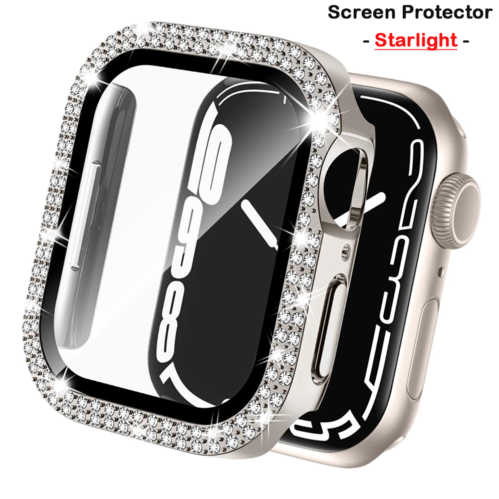 Apple için elmas kapak İzle va - Smartwatch Band Accessories incelemesi ve fiyatı