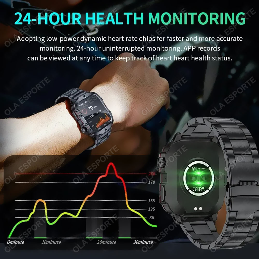 2026 Yeni Askeri Akıllı Saat E - Smartwatch X12 incelemesi ve fiyatı