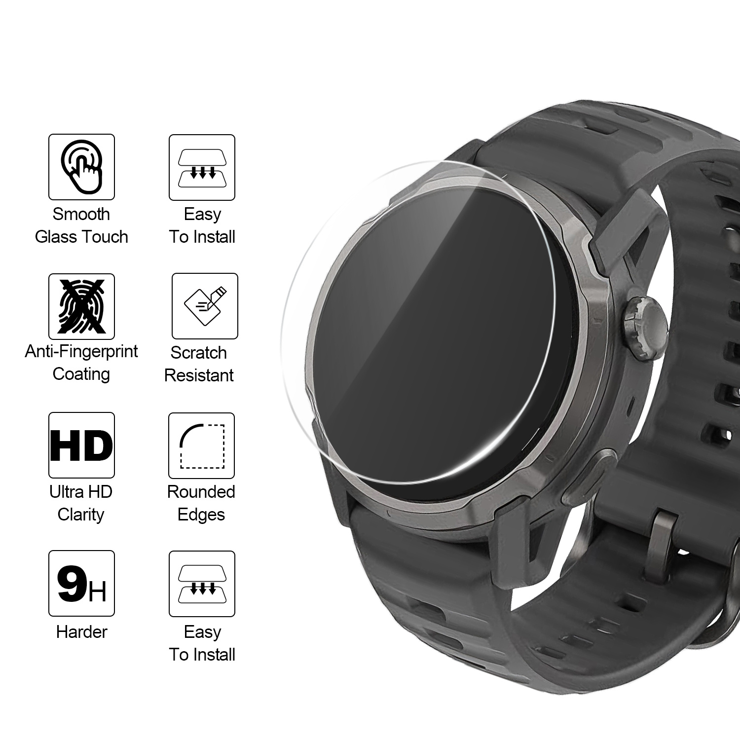 2 Adet Coros Apex 4 2 Pro 42mm - Watch Face Protector incelemesi ve fiyatı
