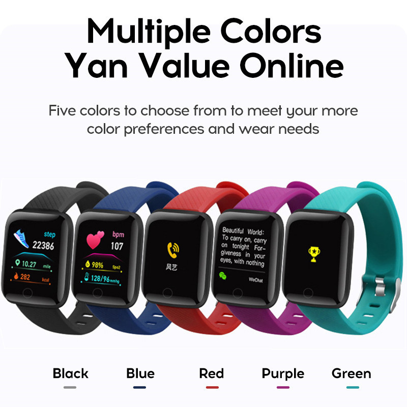 116 artı akıllı saat erkek kad - Android Smartwatch Accessories incelemesi ve fiyatı