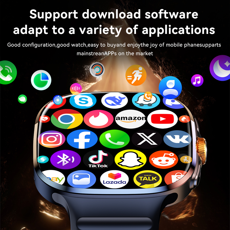 Yeni Büyük Ekranlı Akıllı Saat - Android Smartwatch Accessories incelemesi ve fiyatı