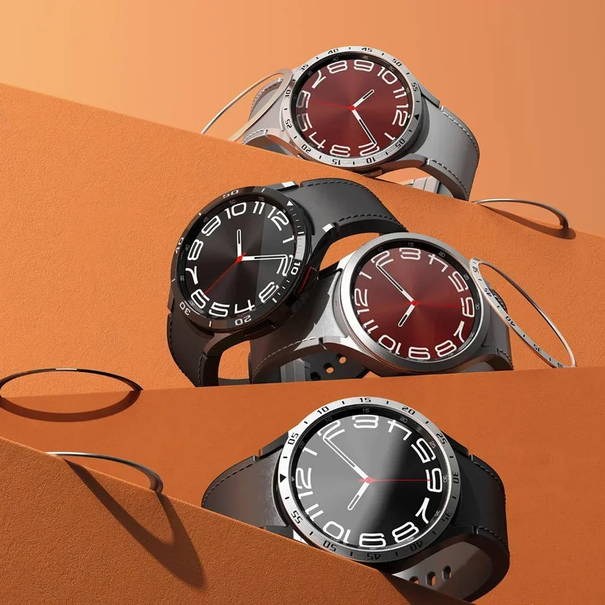 Samsung Galaxy için Metal çerç - Smartwatch Band Accessories incelemesi ve fiyatı