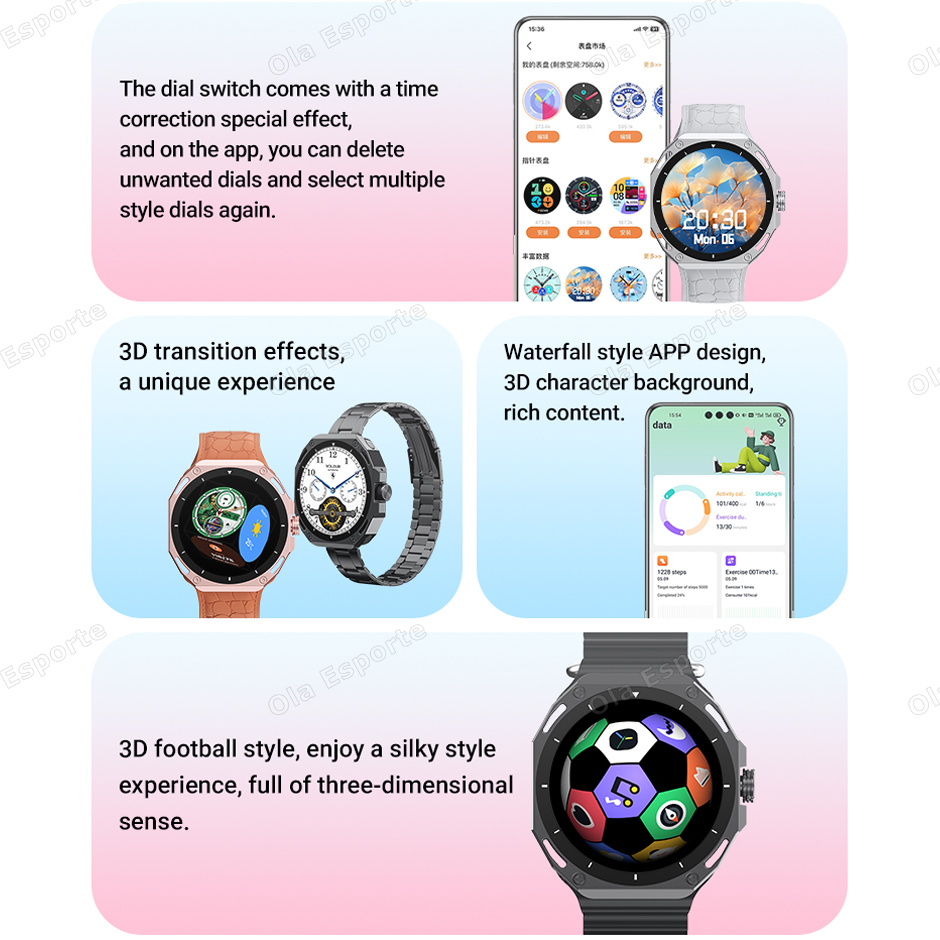 Akıllı Saat BT Arama GPS Spor  - Smartwatch Custom incelemesi ve fiyatı